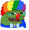 pepe_insane_honk_clown emote for Discord