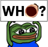 pepewho emote for Discord