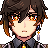 ZhongliPixelgif emote for Discord