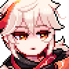 KazuhaPixelLeafgif emote for Discord