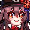 HuTaoPixelEmotivegif emote for Discord