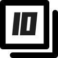 Number_10 emote for Discord