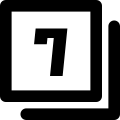 Number_7 emote for Discord