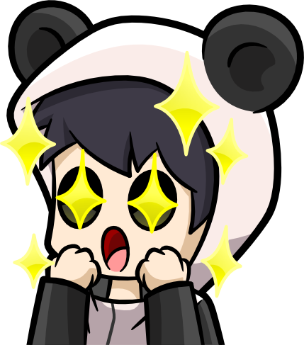 PandaBoyShock emote for Discord