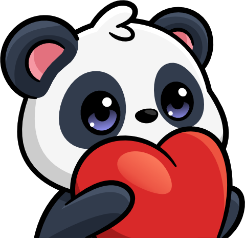 PandaLove emote for Discord