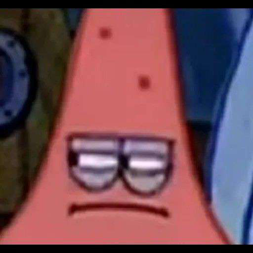 PatrickSideEye emote for Discord