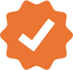 verified_orange emote for Discord