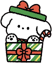 xmas_puppy3 emote for Discord