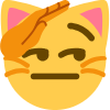 Cat_Salute emote for Discord