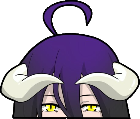 albedo_peek emote for Discord