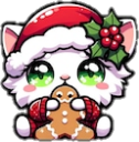 xmas_cat6 emote for Discord