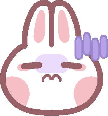 Bunny_Worried emote for Discord