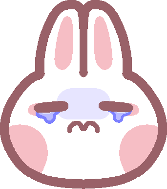 Bunny_Sad emote for Discord