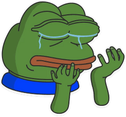PepeCry emote for Discord