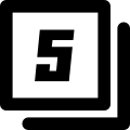 Number_5 emote for Discord
