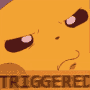 Pikachu_Triggered emote for Discord