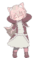 Catgirldance_gif emote for Discord
