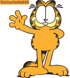 Garfield emote for Discord