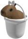 capybara_bucket emote for Discord