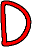 red_D emote for Discord