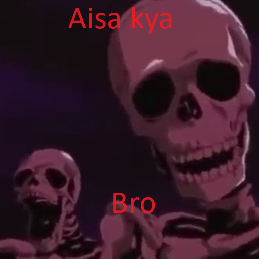 Aisa_kya_bro emote for Discord