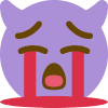 huilend_duiveltje emote for Discord