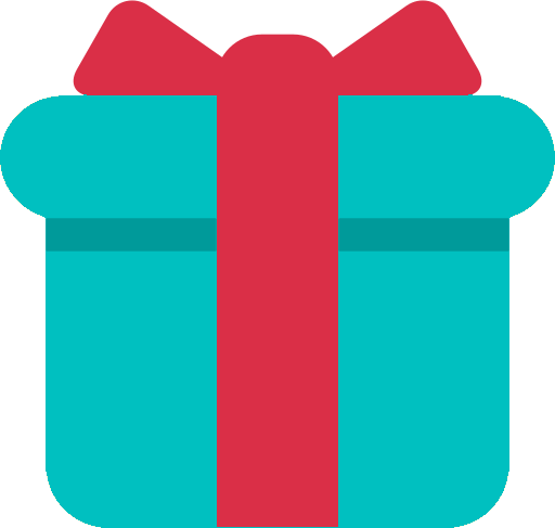 cyan_gift emote for Discord