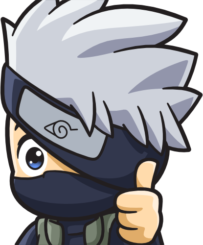 KakashiThumbUp emote for Discord