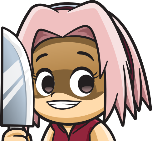 SakuraKnife emote for Discord