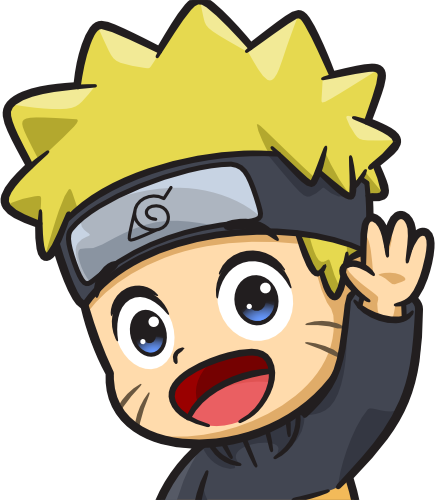 NarutoHello emote for Discord