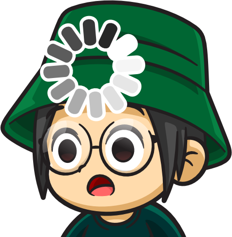 BucketHatBuffer emote for Discord