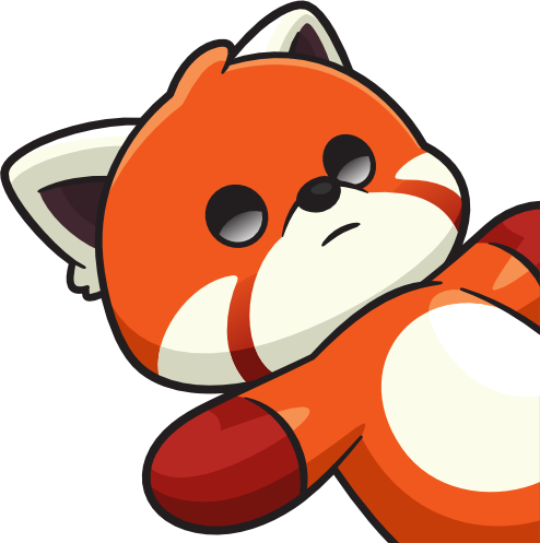 RedPandaFallen emote for Discord
