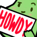 howdy_bean emote for Discord