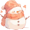 snowman emote for Discord