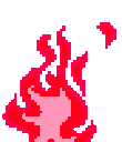 hot_pink_fire_flames emote for Discord