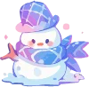 snowman emote for Discord