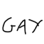 gae emote for Discord