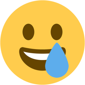 SmilingThroughThePain emote for Discord