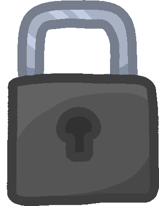 Padlock emote for Discord