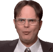 Dwight_Wow emote for Discord