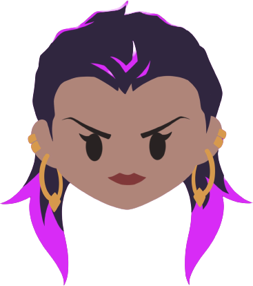 reyna_faceicon emote for Discord