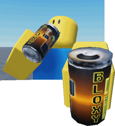 NoobDrinkBloxyCola emote for Discord