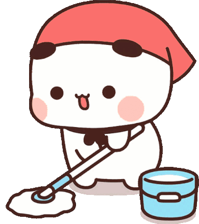 cleaning_bubupanda emote for Discord