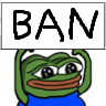 BannedPepe emote for Discord
