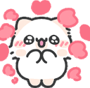myaowlcat_hearts emote for Discord