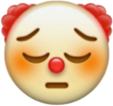 clown_pout emote for Discord