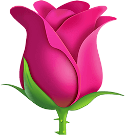 pink_rose emote for Discord