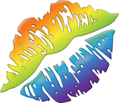 rainbow_kiss emote for Discord