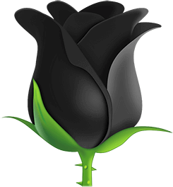 black_rose emote for Discord