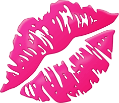 pink_kiss emote for Discord